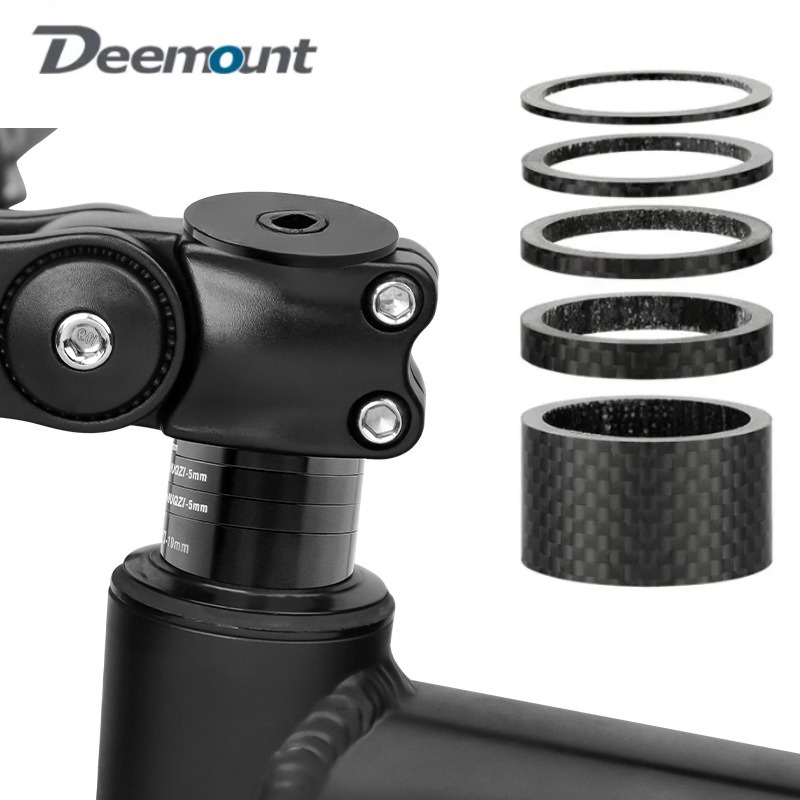 Bell Handlebar Ring - Espaçadores de fibra de carbono para
