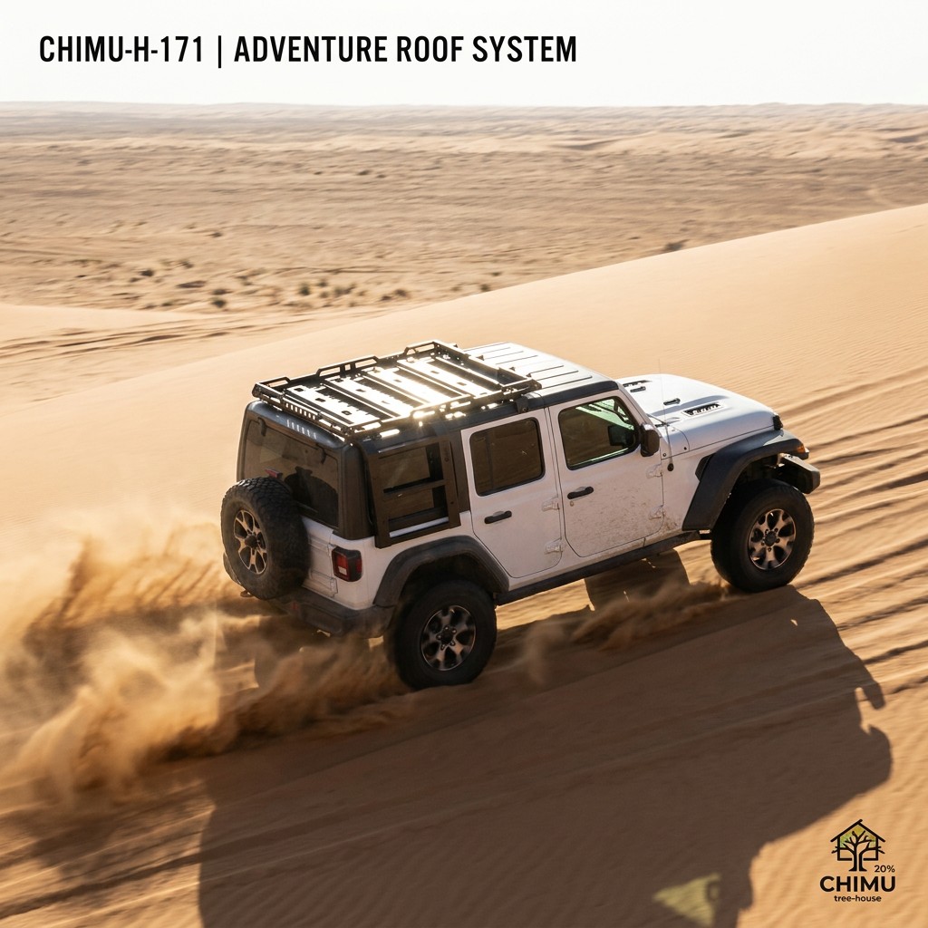 Cargo Rack Aluminum - 【CHIMU HOME】Plataforma de Bagageiro de Teto