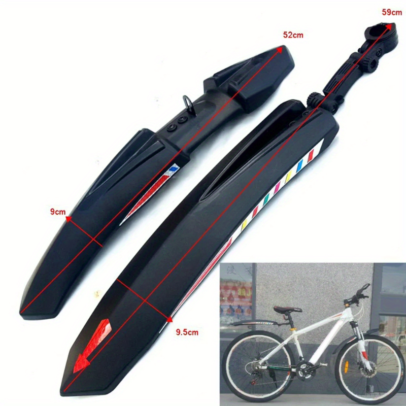 Fender Mudguard Set - Conjunto de pára-choques para bicicleta, para-lama