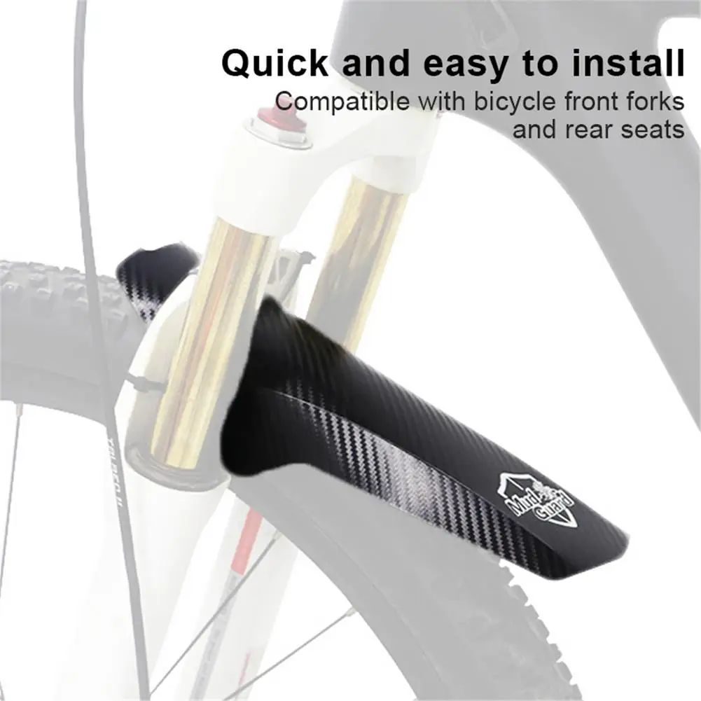 Fender Mudguard Set - 2 pçs ajustável mtb paralama dianteiro