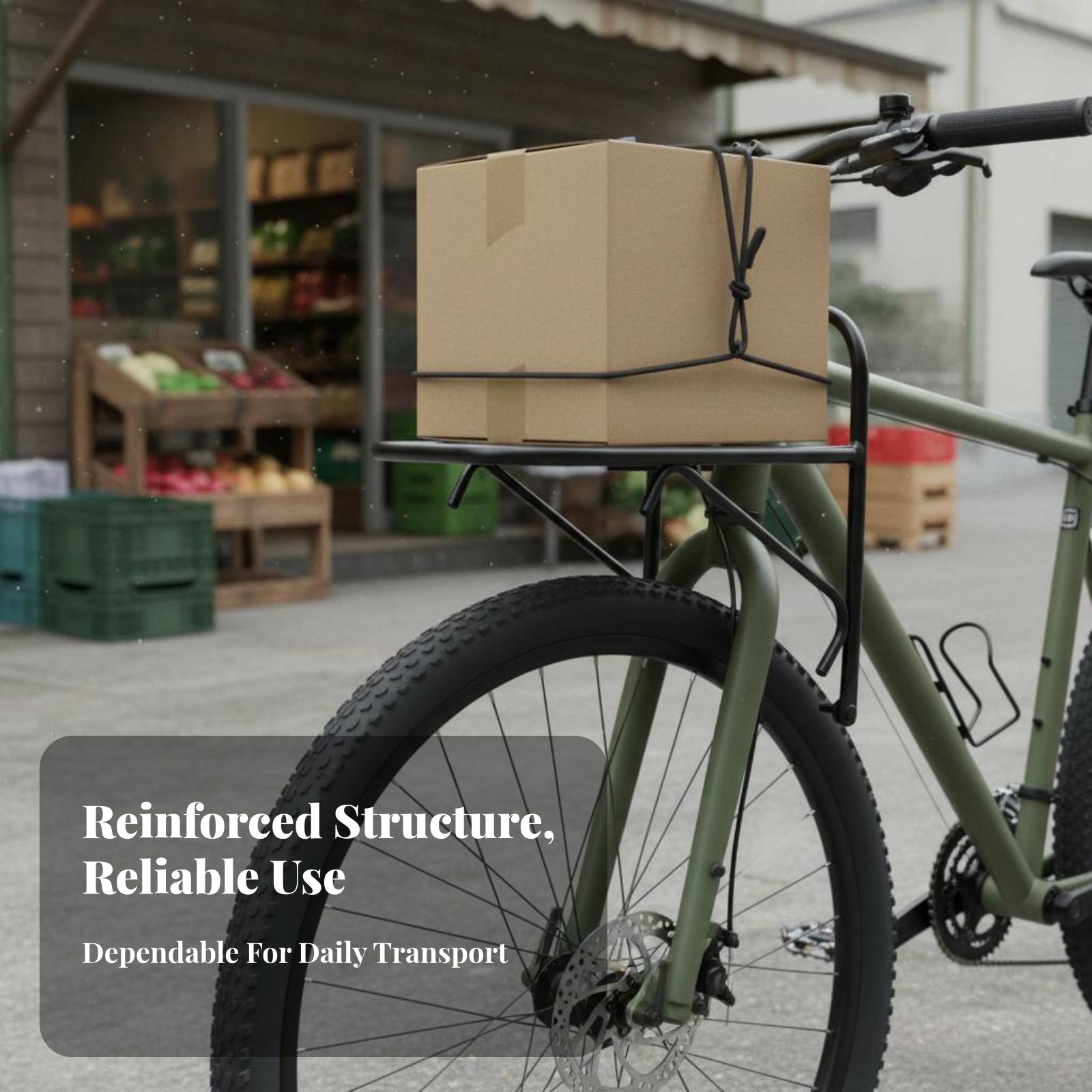 Suporte Dianteiro para Bicicle - Cargo Rack Aluminum avaliação e preço
