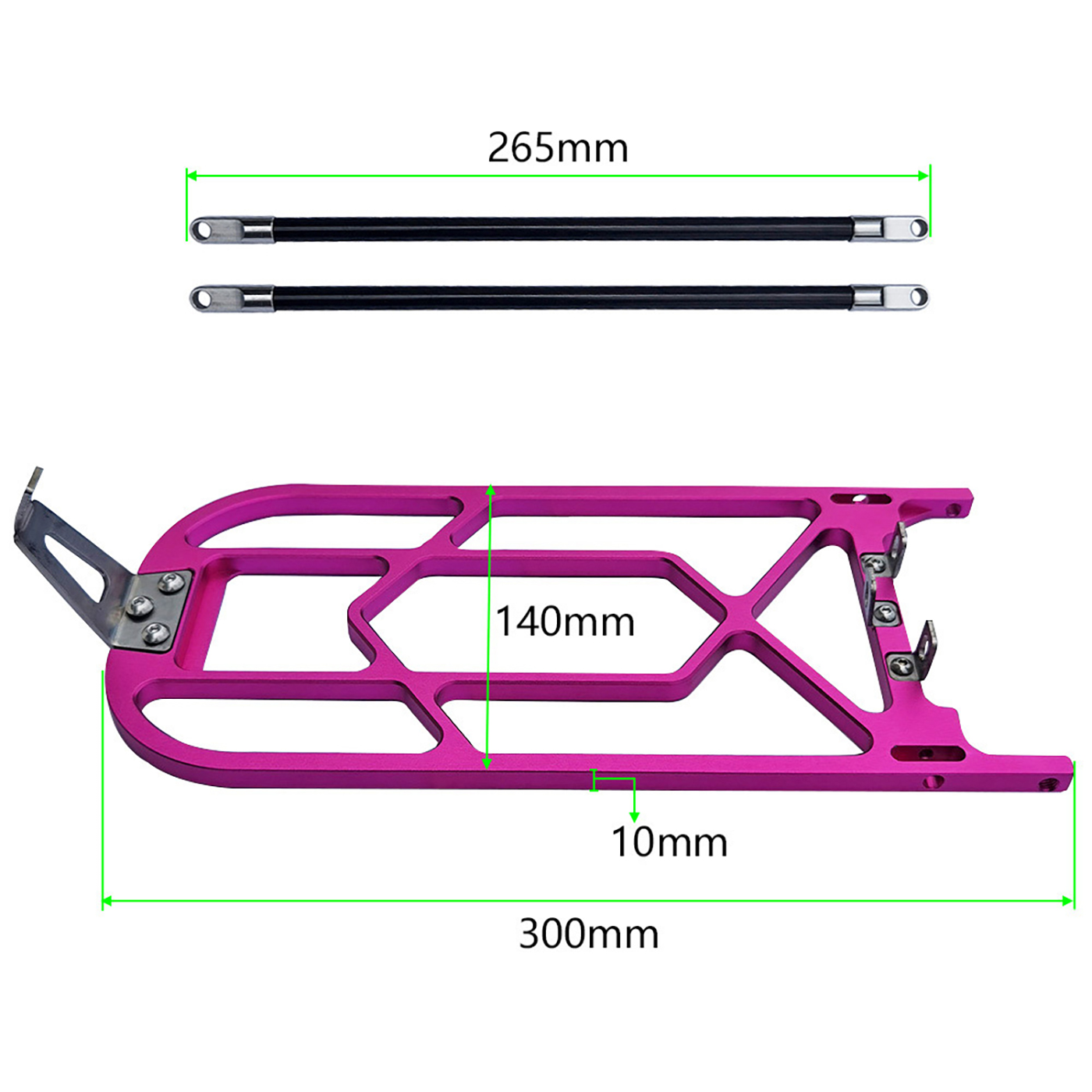 Suporte Traseiro de Alumínio p - Cargo Rack Aluminum avaliação e preço