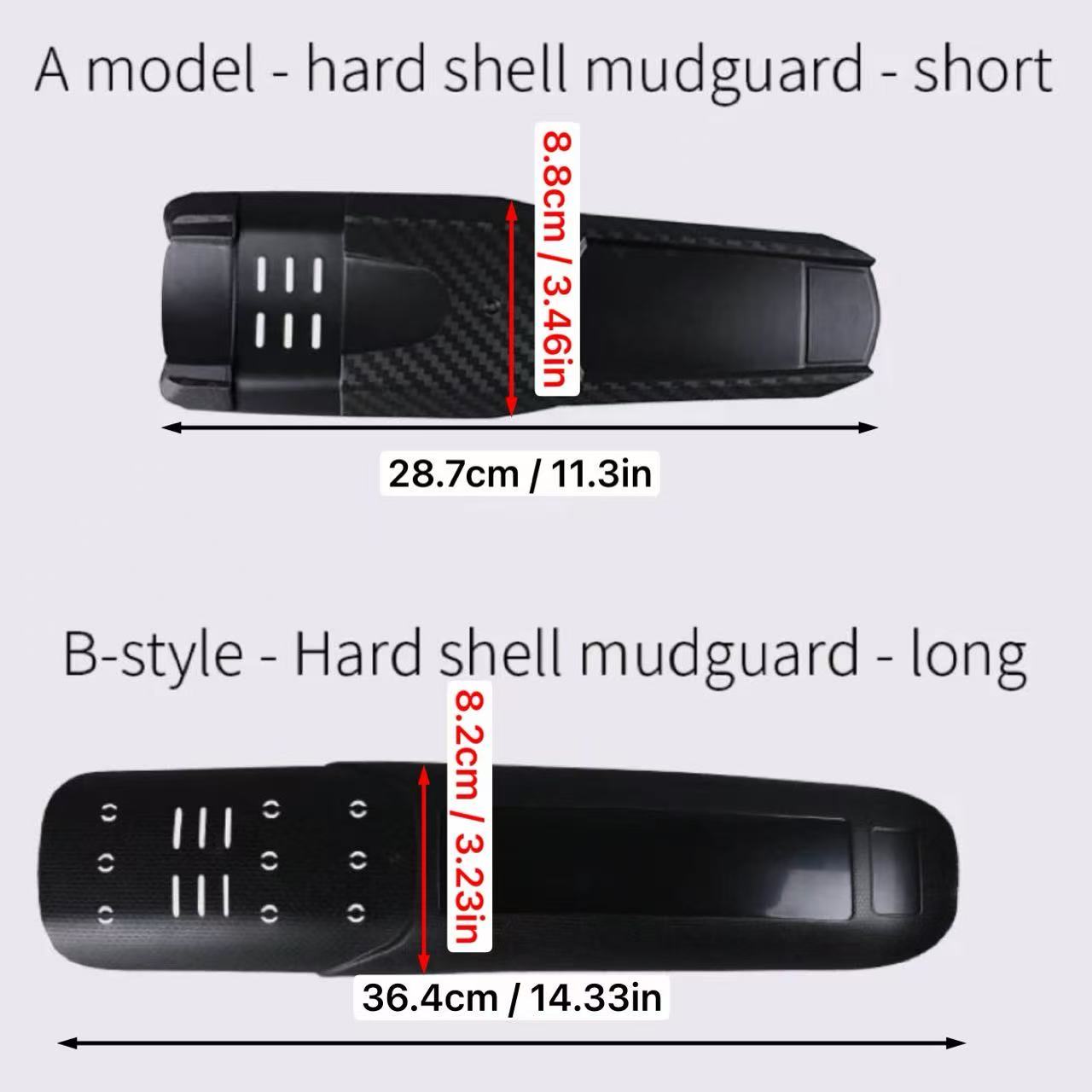Conjunto de para-lamas para bi - Fender Mudguard Set avaliação e preço