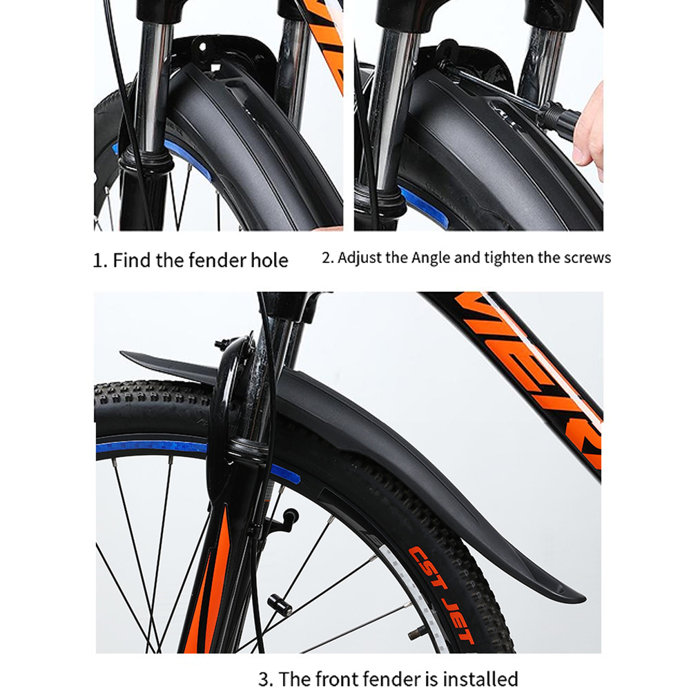 Conjunto de para-lamas de bici - Fender Mudguard Set avaliação e preço
