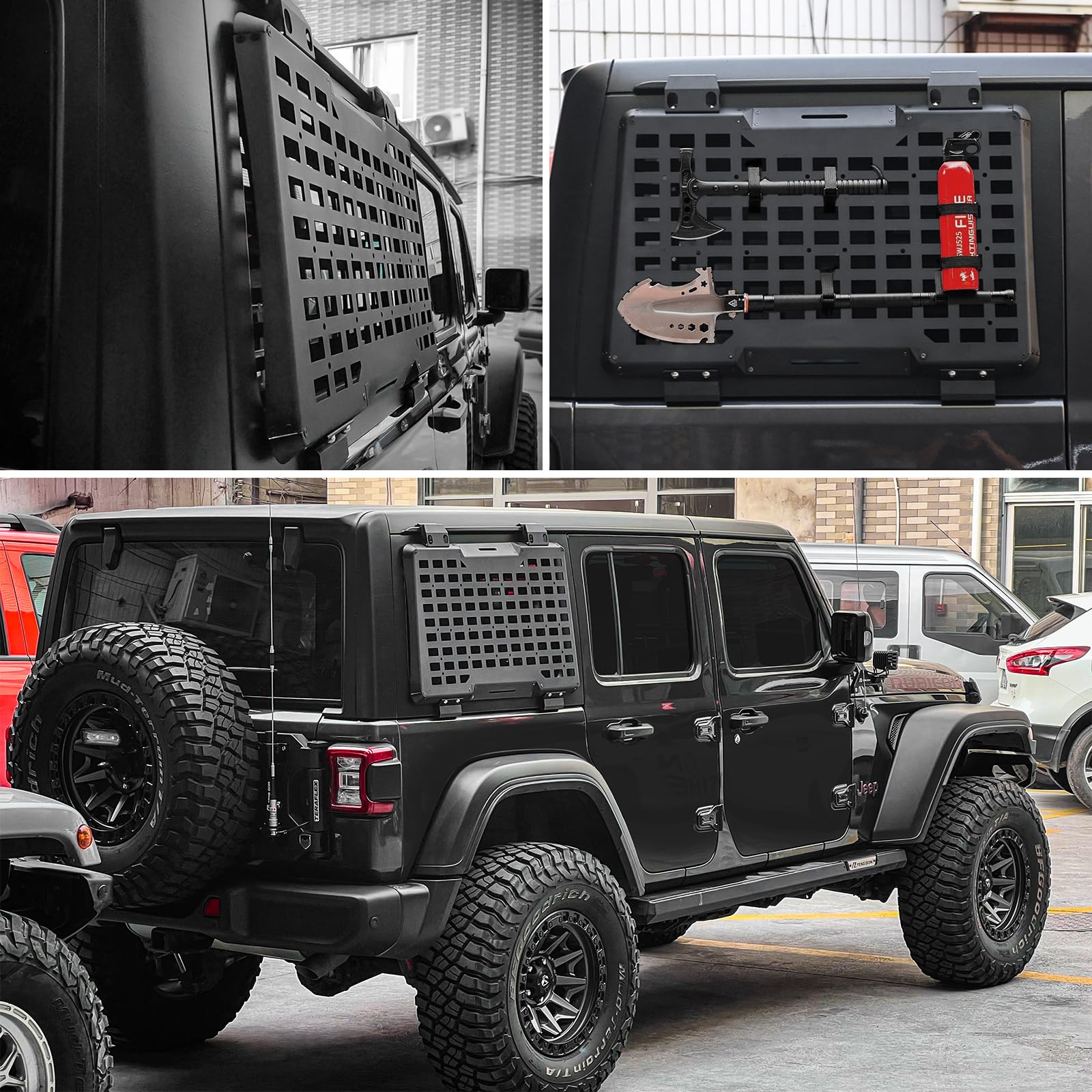 Painel Molle para Janela Trase - Cargo Rack Aluminum avaliação e preço