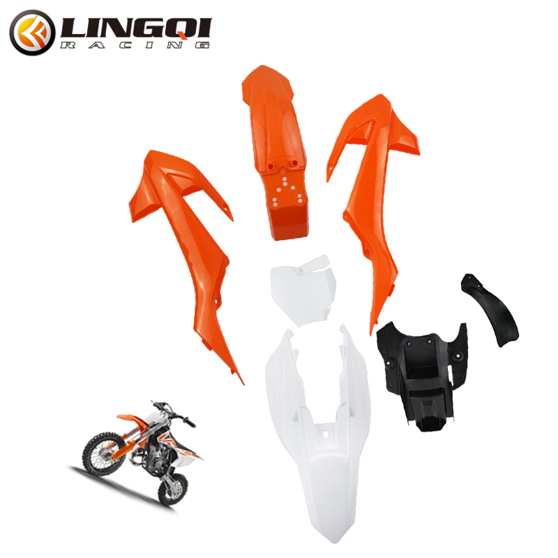 LINGQI RACING-Motocicleta Care - Fender Mudguard Set avaliação e preço