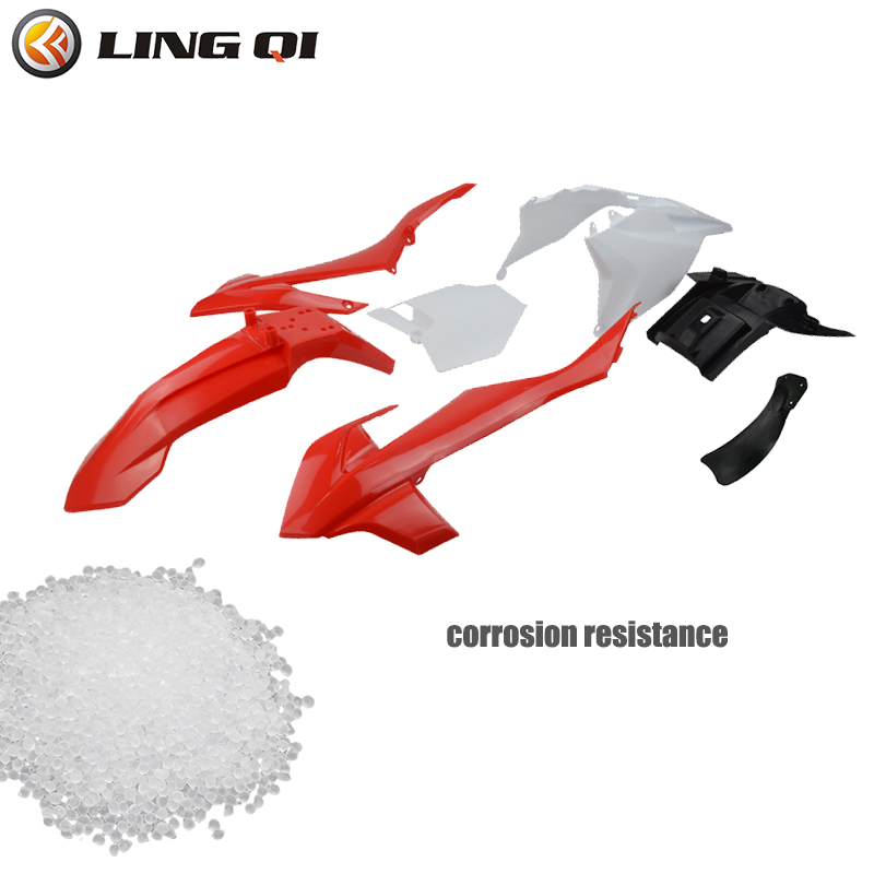 LINGQI RACING-Motocicleta Care - Fender Mudguard Set avaliação e preço