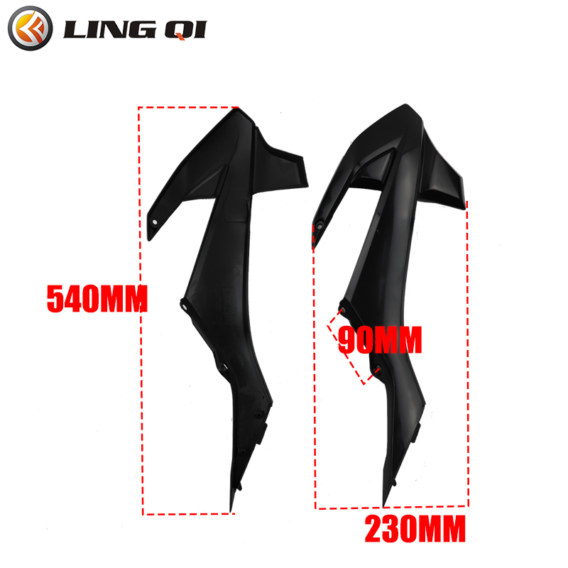 LINGQI RACING-Motocicleta Care - Fender Mudguard Set avaliação e preço