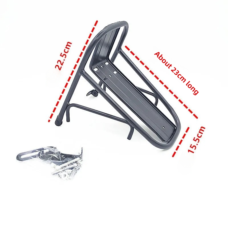 Rack dianteiro de bicicleta, p - Cargo Rack Aluminum avaliação e preço