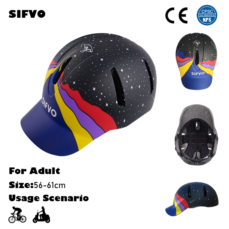 Sifvo adulto elegante capacete - Commute Cycling Helmet avaliação e preço